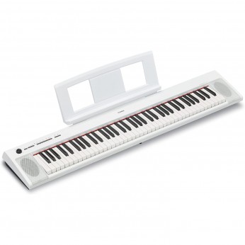 Yamaha NP32 Piaggero Taşınabilir Beyaz Piyano (76 Tuşlu)