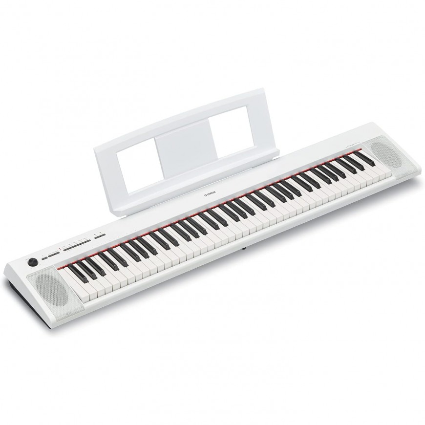 Yamaha NP32 Piaggero Taşınabilir Beyaz Piyano (76 Tuşlu)