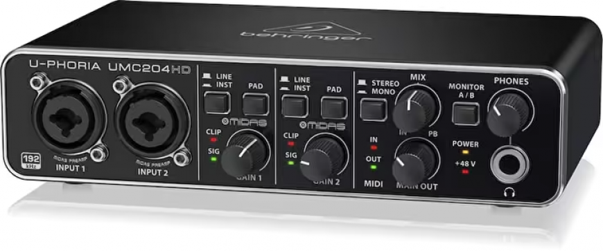 BEHRINGER UMC204HD Ses Kartı