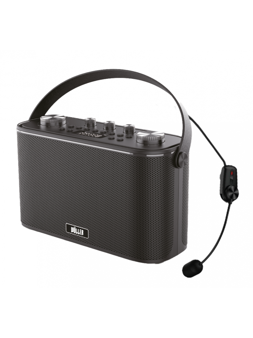WÖLLER W-612H PORTATİF AMPLİFİKATÖRLÜ HOPARLÖR