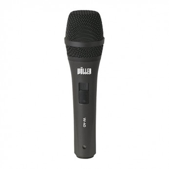 WÖLLER W-40 KABLOLU DİNAMİK EL MİKROFONU