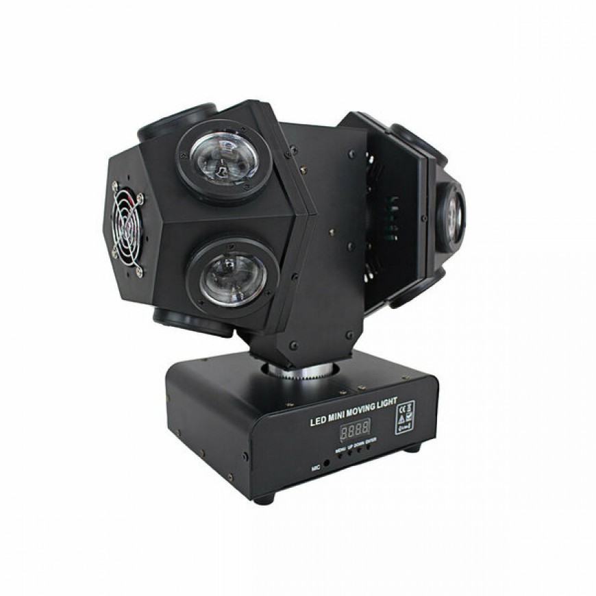 Wieder WR-823DOUBLE 120W 12 Double Ball Beam Robot Işık