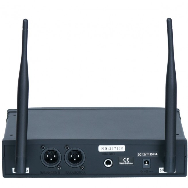 WÖLLER W-920EE UHF 2 El Kablosuz Mikrofon 