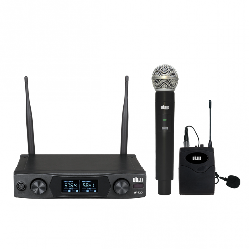 WÖLLER W-920EY EL-YAKA TELSİZ MİKROFON