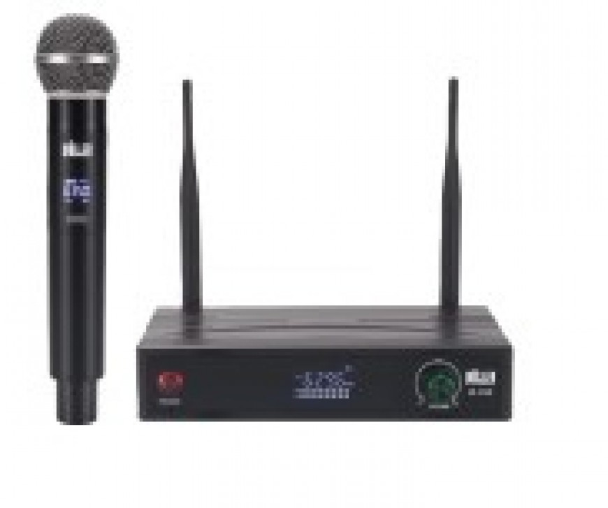 WÖLLER W-850E TEK KANAL EL TELSİZ MİKROFONU