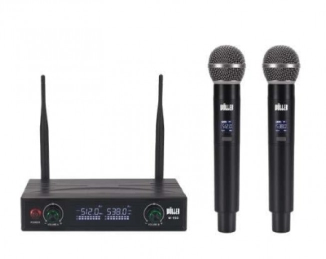 Wöller W-950EE Çift el  Kablosuz Mikrofon
