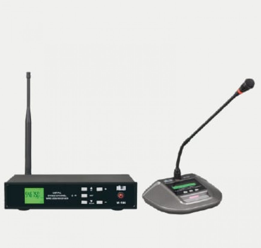 Wöller W-199K Tekli Kablosuz Kürsü Mikrofon Seti