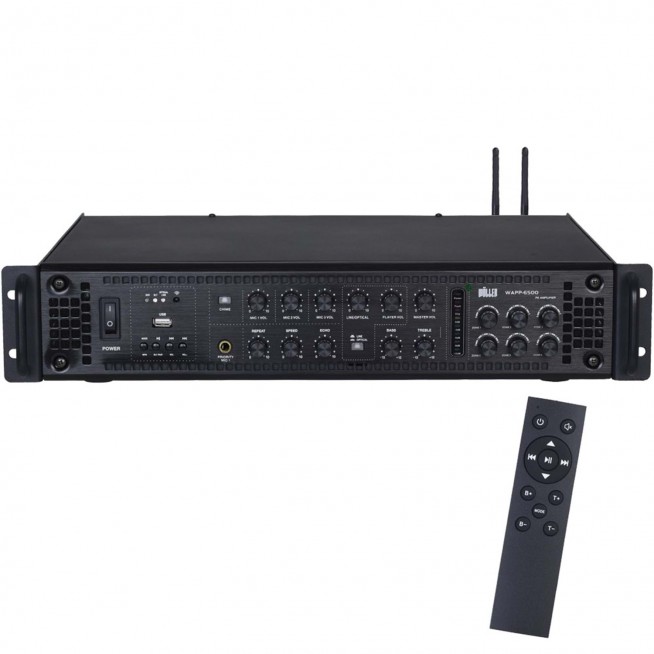 WÖLLER WAPP-6500 500W 100V 6 Bölgeli App Kontrollü Amfi 