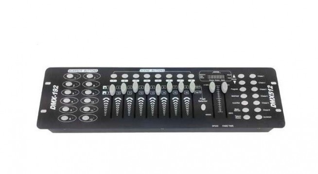 Wieder WR-DMX-512 16 Kanal 512 Çıkış Kanalı Page Işık Mixeri