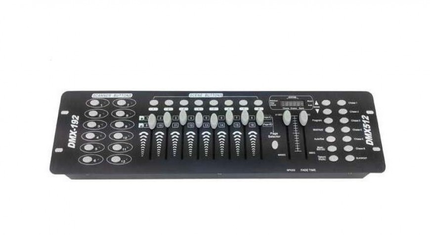 Wieder WR-DMX-512 16 Kanal 512 Çıkış Kanalı Page Işık Mixeri