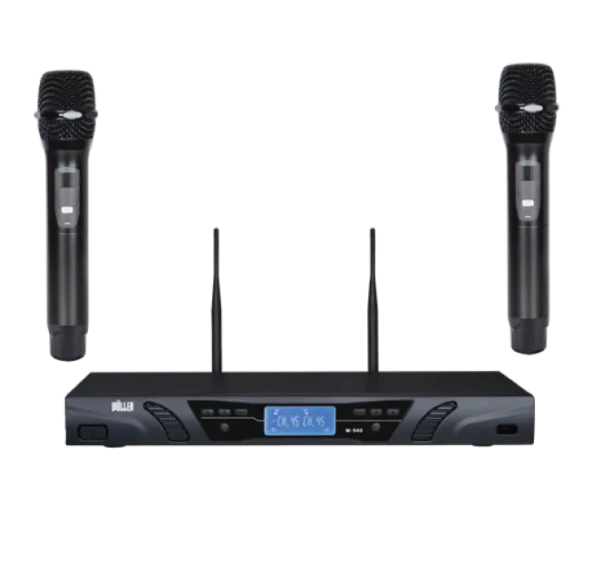 WÖLLER W940EE UHF Çift El Telsiz Mikrofon