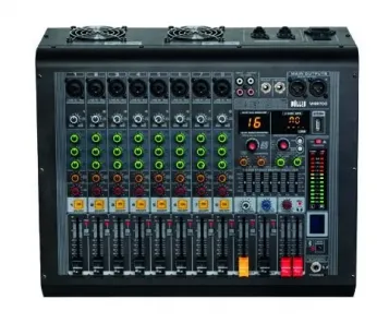 WÖLLER W8R900 8 Kanal 2x450 Watt Power Mixer
