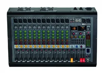 WÖLLER W12R1000 12 Kanal 2x500 Watt Power Mixer
