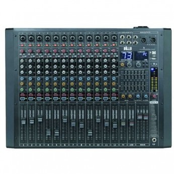 WÖLLER WMP12P 12 Kanal 2x750 Watt Power Mixer