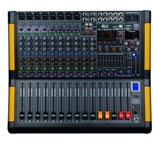 WÖLLER W12R2000 12 Kanal 2x1000 Watt Power
