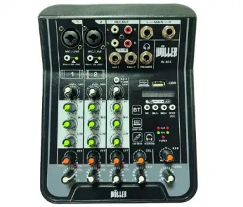 WÖLLER W404 4 Kanal Anolog Mixer