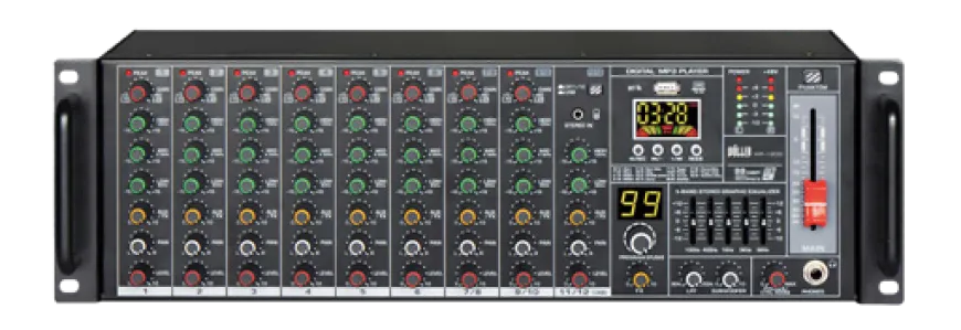 WÖLLER WR1200 12 Kanal Anolog Mixer
