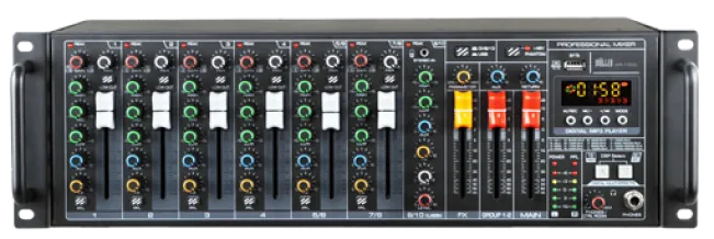 WÖLLER WR1000 10 Kanal Anolog Mixer
