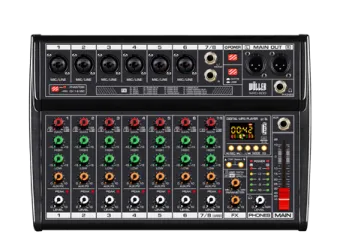 WÖLLER WRD800 8 Kanal Anolog Mixer