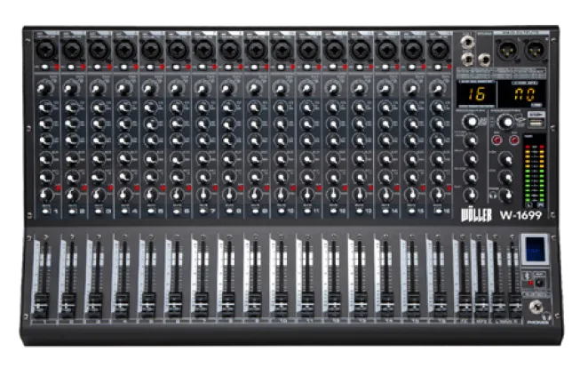 WÖLLER W1616 16 Kanal Anolog Mixer
