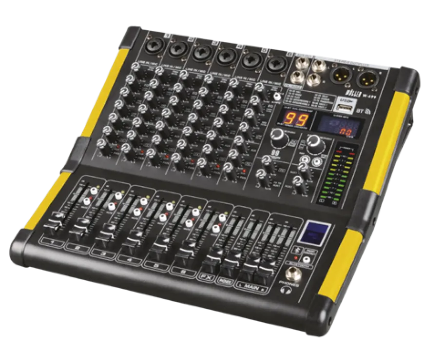 WÖLLER W699 6 Kanal Anolog Mixer