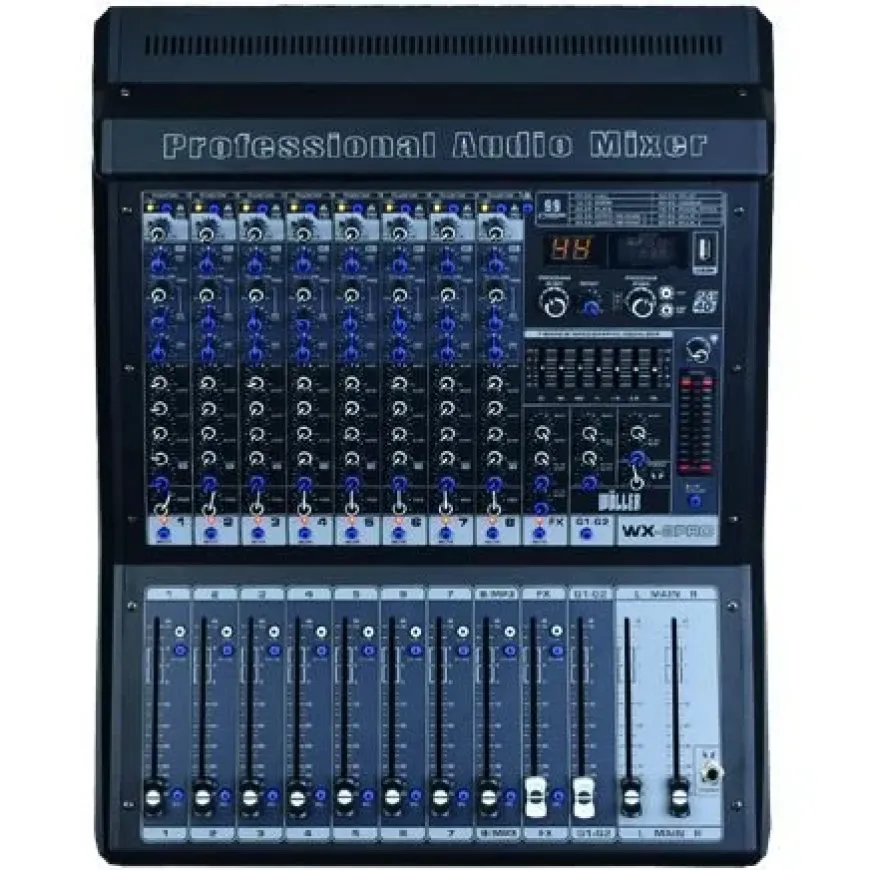 WÖLLER WX8PRO 8 Kanal Anolog Mixer