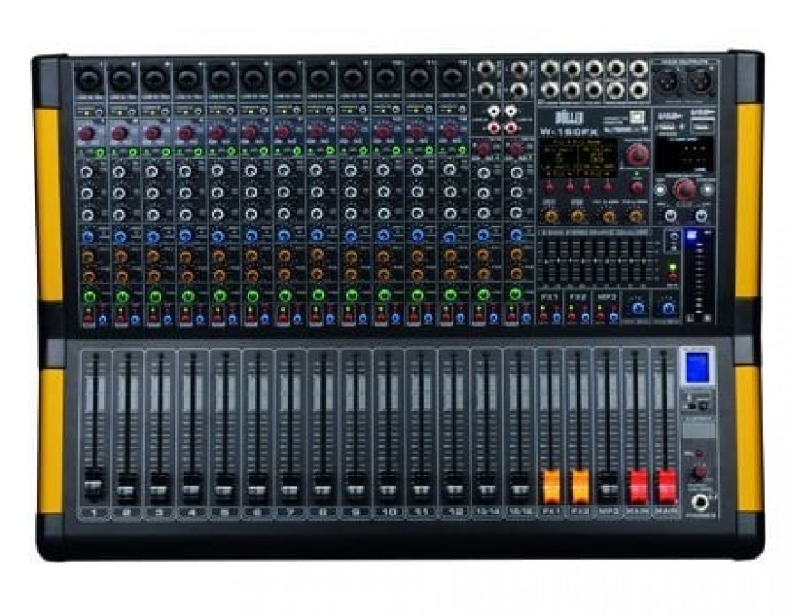 WÖLLER W160FX 16 Kanal Anolog Mixer