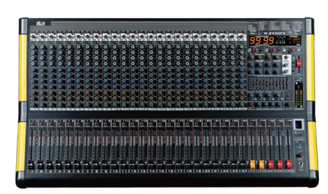 WÖLLER W-2400FX 24 Kanal Anolog Mixer