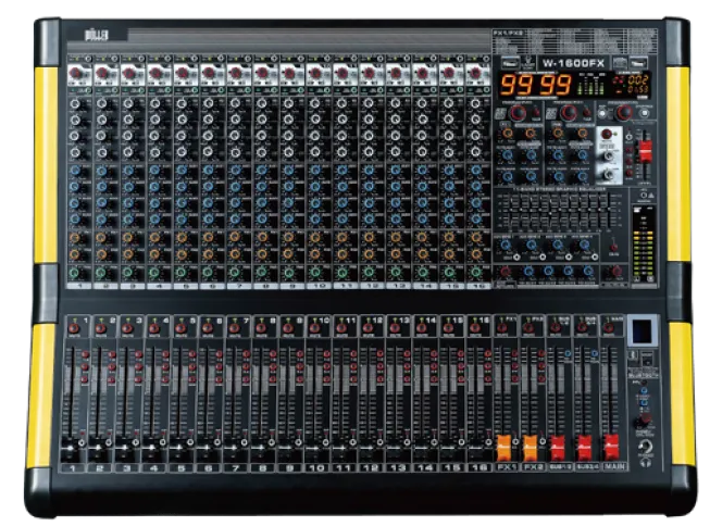 WÖLLER W1600FX 16 Kanal Anolog Mixer