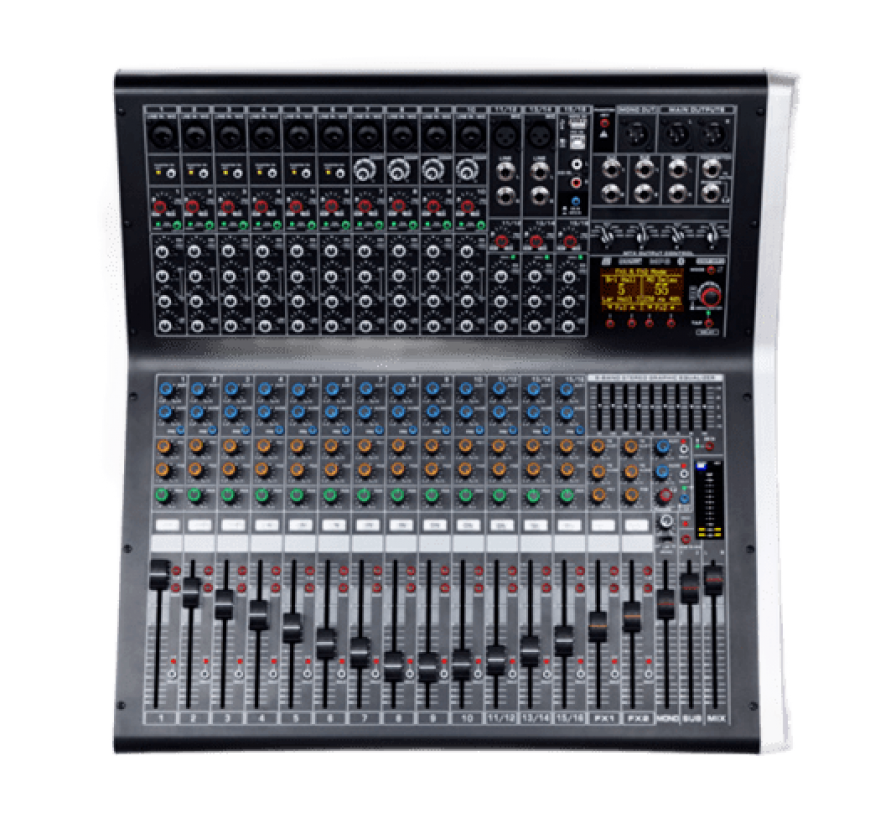 WÖLLER WDX-16PRO 16 Kanal Anolog Mixer