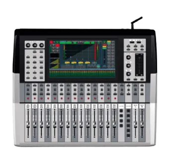 WÖLLER DWM32PRO 32 Kanal 14 Aux Digital Mixer