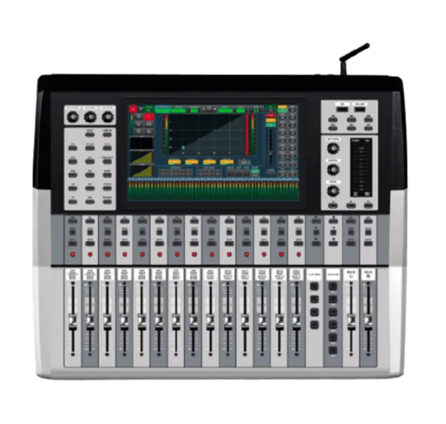 WÖLLER DWM32PRO 32 Kanal 14 Aux Digital Mixer