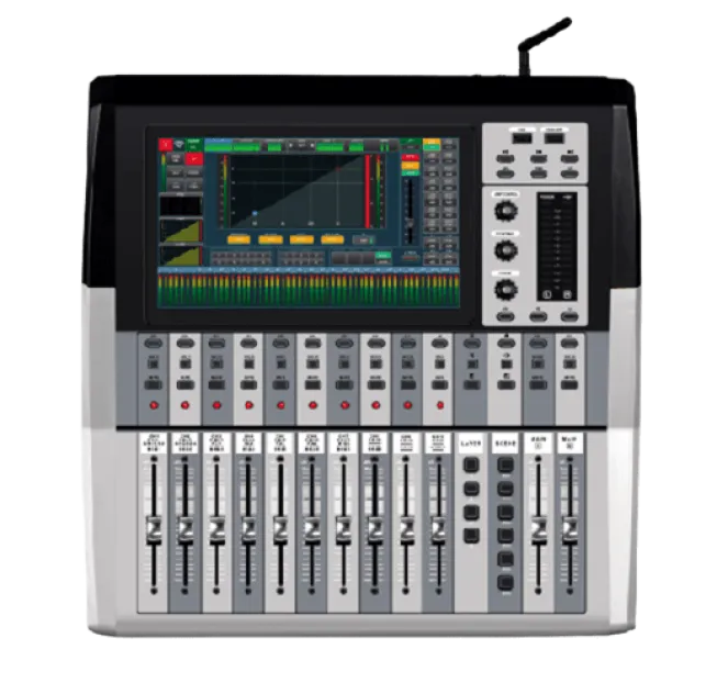 WÖLLER DWM24PRO 24 Kanal 10 Aux Digital Mixer