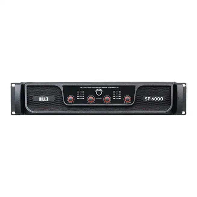 WÖLLER SP6000 4x1500 Watt Power Amfi