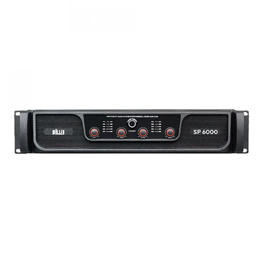 WÖLLER SP6000 4x1500 Watt Power Amfi