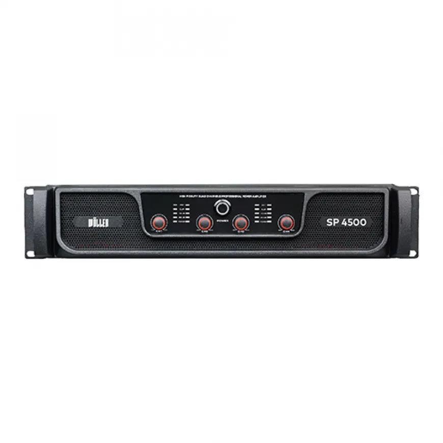 WÖLLER SP4500 4x1100 Watt Power Amfi