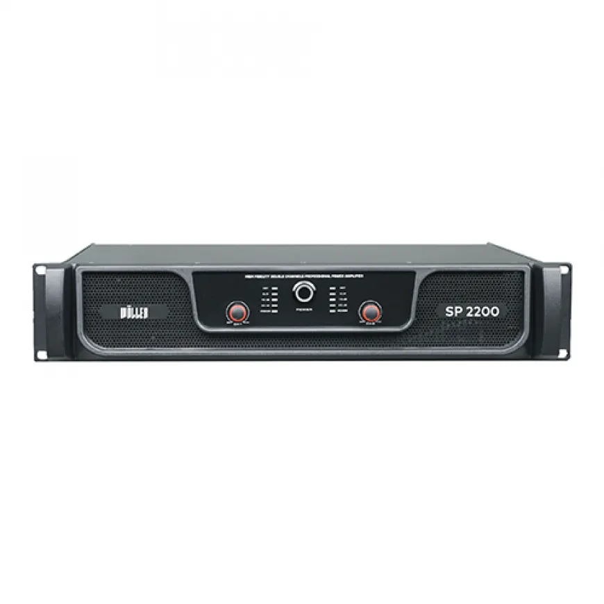 WÖLLER SP4200 2x2100 Watt Power Amfi