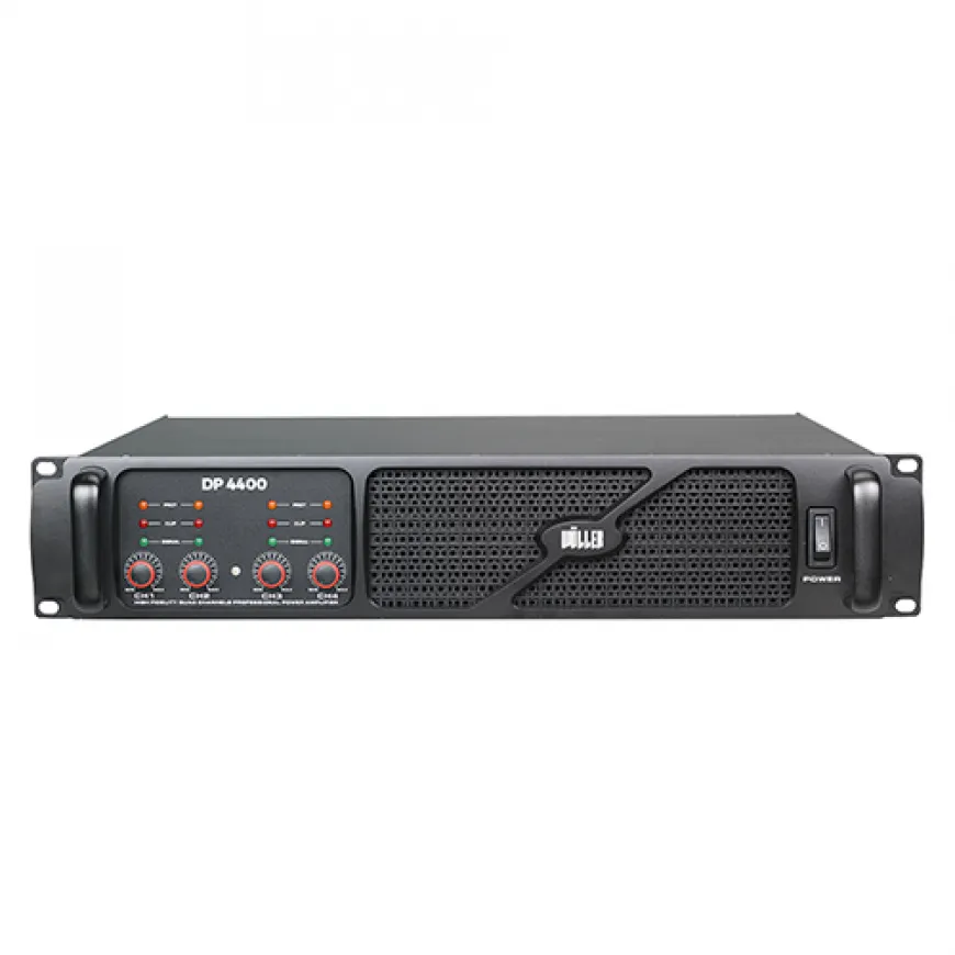 WÖLLER DP4400 4x1100 Watt Power Amfi