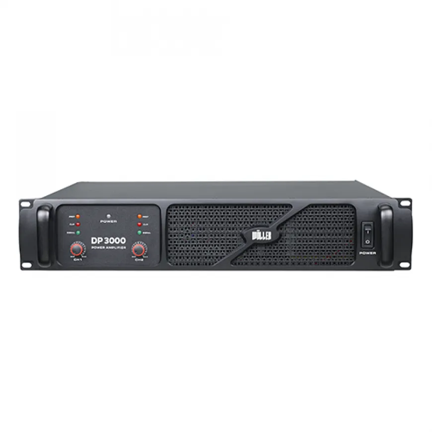 WÖLLER DP3000 2x1500 Watt Power Amfi