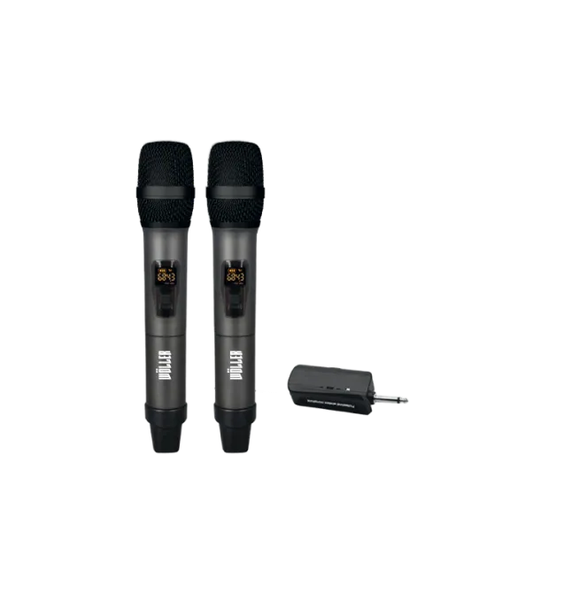 WÖLLER W12EE UHF Çift El Telsiz Mikrofon