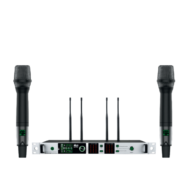 WÖLLER DW3000EE Çift El UHF Telsiz Mikrofon