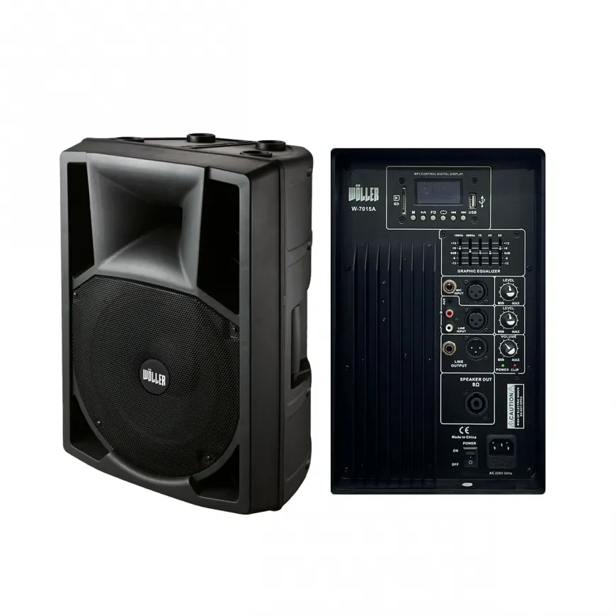 WÖLLER W7012A 12'' 400 Watt Aktif Hoparlör