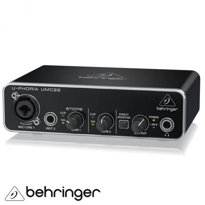 BEHRİNGER UMC22 2 Kanal Ses Kartı