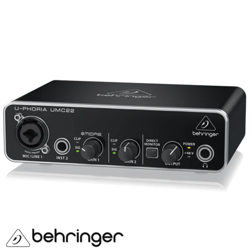 BEHRİNGER UMC22 2 Kanal Ses Kartı