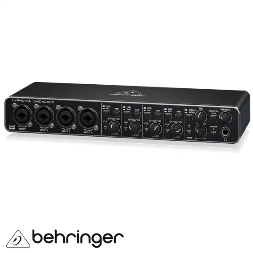 BEHRİNGER UMC404HD 4 Kanal Ses Kartı