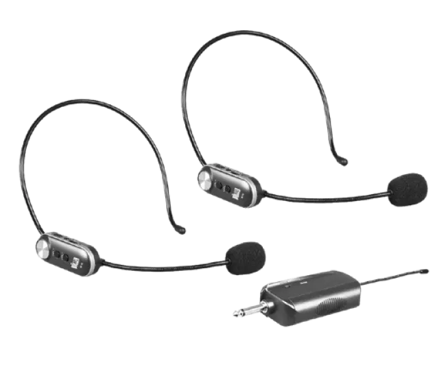 WÖLLER W16 UHF Çift Headset Telsiz Mikrofon