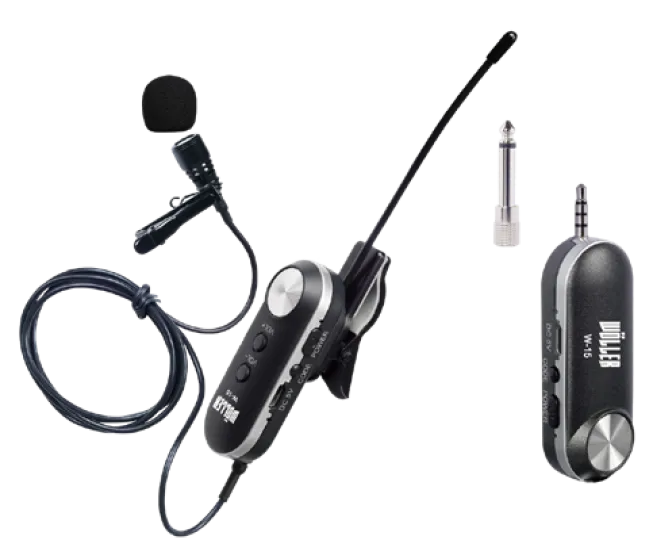 WÖLLER W15 UHF Telsiz Yaka Mikrofonu