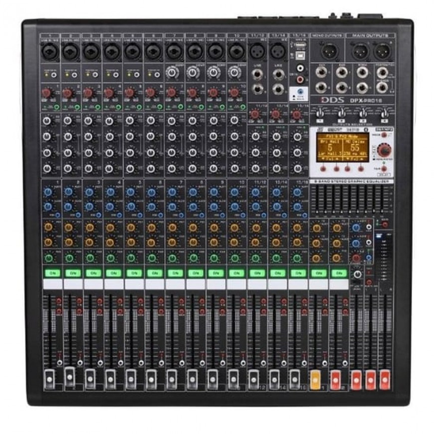 DDS DPX-PRO16 4x1250Watt 16 Kanal Power Mikser