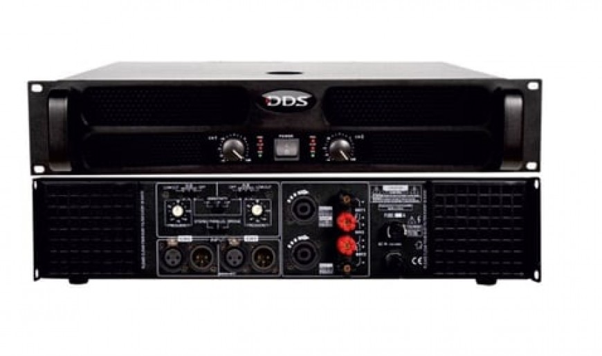 DDS D-3000 2 Ohm 2x800W/4 ohm Power Anfi