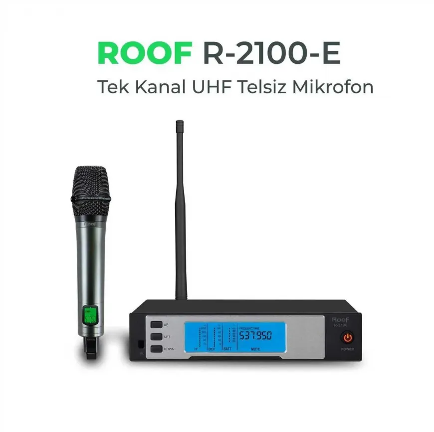 ROOF R 2100 E Telsiz Mikrofon